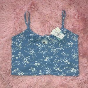 Spaghetti Strap Crop Top